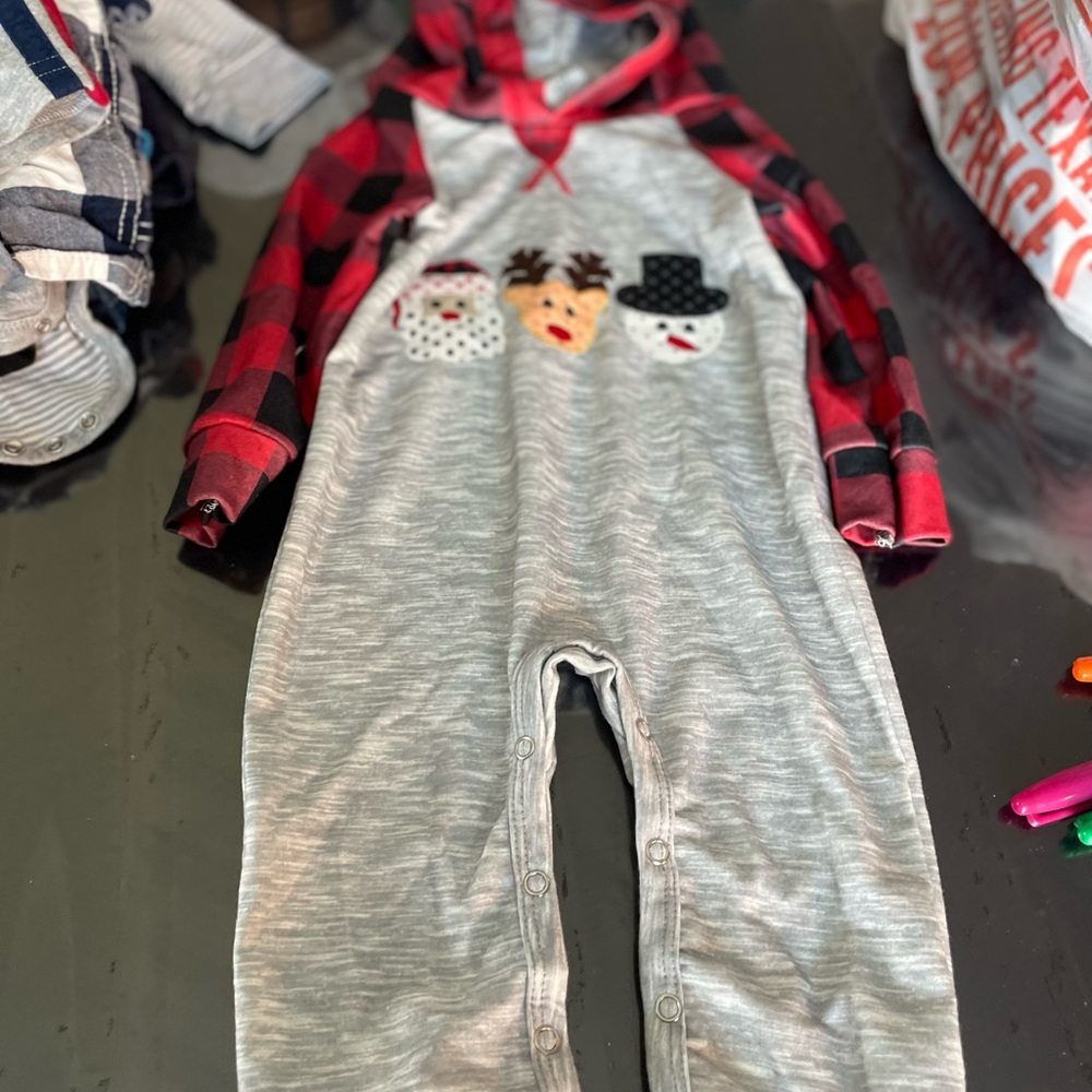 Dash Of Glitter 6-9month Christmas Outfit